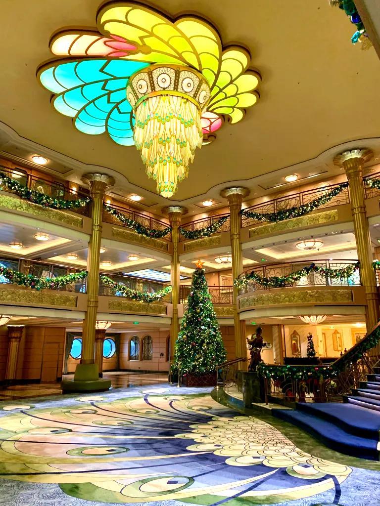 Inside of the Fantasy Cruise Ship