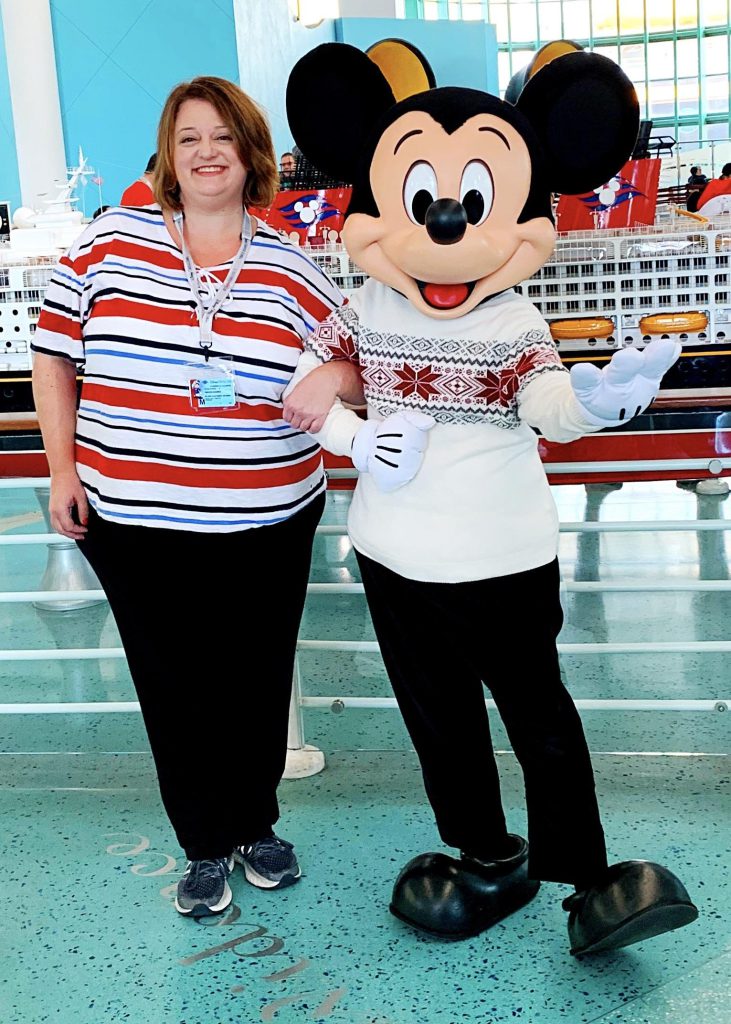 Amand and Mickey Mouse