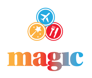 me and the magic white logo