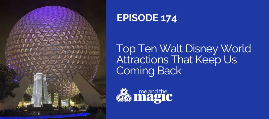 epcot spaceship earth at night