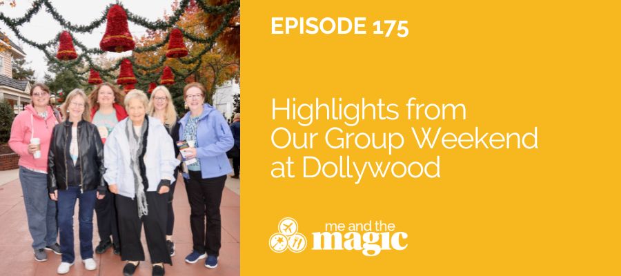 Dollywood Smoky Mountain christmas on showstreet our me and the magic group trip November 2025