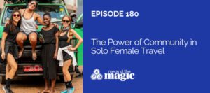 women traveling as a group